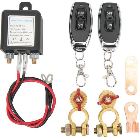 Batteria per auto schisare interruttore di alimentazione taglio uccisioni con terminal in rame telecomandato per automobilismo 120a 120a