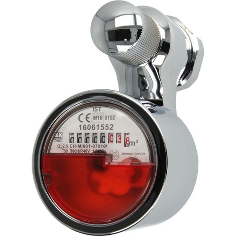 Robinetterie pour compteur 2,5 m³ robinets encastrés jusqu'à 90°C