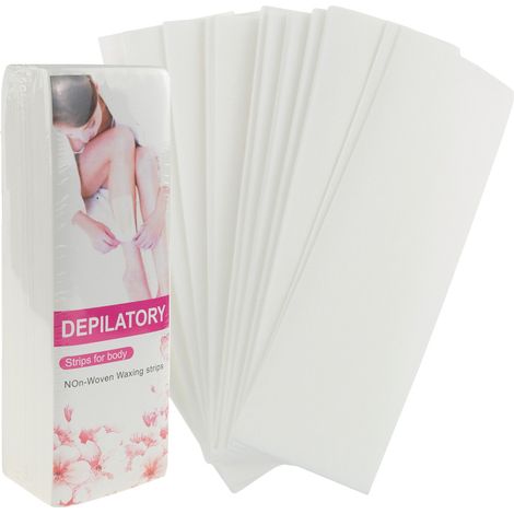 Bandes dépilatoires UR25 sans lavage, 100 pièces, 20 cm, résistantes (1/5)