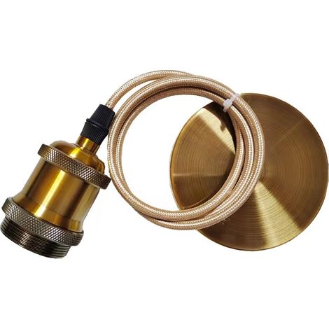 Douille de plafonnier E27 à vis, murale avec culot E27, AC 230 V, porte lampe carrée blanche 6pcs (1/5)