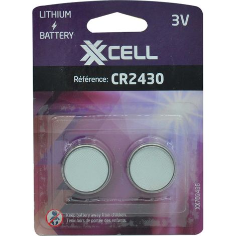 Pile Lithium XCELL CR2430 - 3V