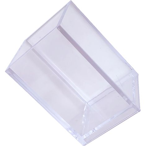 Bac rangements stylo crayon acrylique transparent boîte rangement pinceaux maquillage organisateur bureau école maison (1/5)