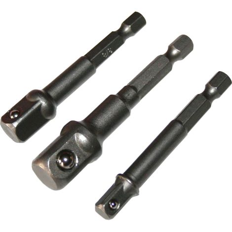 Bohrmaschine Adaptersatz Stecknuss Adapter Stecknusshalter 1/4 3/8 1/2 (1/2)