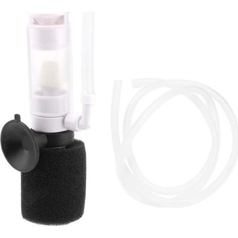 Filtre pour Aquarium Filtre à Poissons Pratique Filtre à éponge biochimique Filtre à air Mini Filtre Multicouche pour Petit réservoir (1/5)
