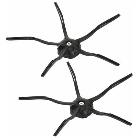 Brosses latérales triangulaires pour aspirateurs robots Roborock S7 T7S Plus - Kit de remplacement de 4 pièces (1/3)