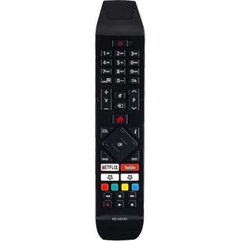 Ecleanfy - Compatible avec la télécommande universelle Hitachi RC43140, modèles 55HL7000, 32HE4000 et 24HE2000. (1/5)