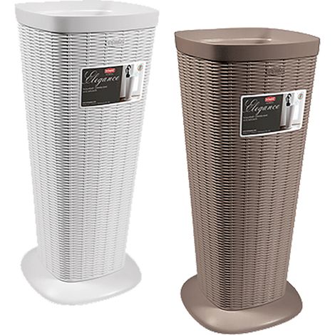 PORTAOMBRELLI 'ELEGANCE' cm 25,5 x 25,5 x h 57 - tortora  - STEFANPLAST