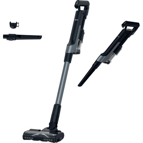 Hoover HF210HP 011 Aspirateur balai Batterie Sec EPA Sans sac 1 L 165 W Gris, Quartz métallisé (1/5)