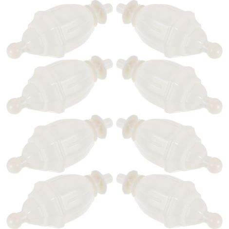 Baluue Lot de 8 embouts moustiquaire pour chambre, embout poteau (1/5)