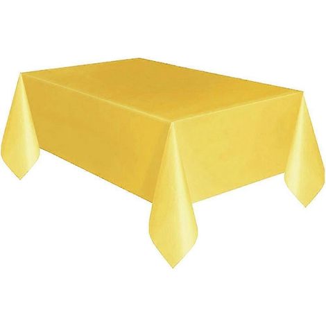 Nappe unie résistante à l'huile pour mariage, banquet ou dîner. Décoration (1/5)