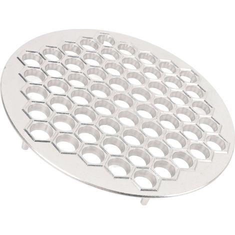 Appareil à pelmenis russes à 61 trous, en alliage d'aluminium, compatible lave-vaisselle. Idéal pour la maison, les restaurants et les cuisines. (1/5)