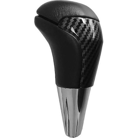 Pommeau de levier de vitesses automatique en cuir PU et fibre de carbone pour Land Cruiser (1/5)