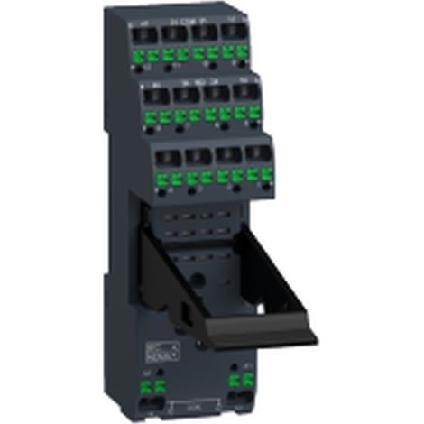 ZOCCOLO A INNESTO RXZ ZOCCOLO per relè RXM2/RXM4, compatibile e facile da installare.