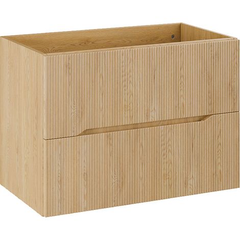 Meuble sous-vasque 80cm Isaline Bois (1/5)