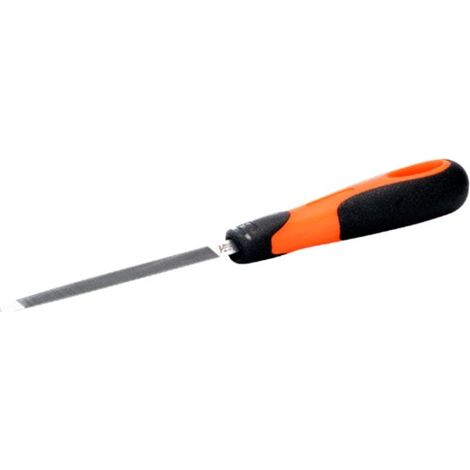Bahco 4-186-05-2-2 Dreikantsägefeile mit Heft 125 X 7,0mm Hieb 2 1 St. (1/5)