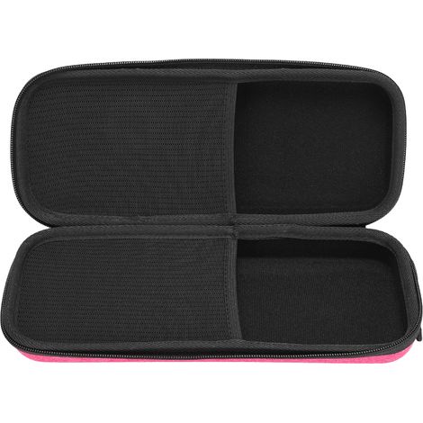 Étui de rangement stéthoscope EVA antichoc, organisateur portable rouge rose, mallette de transport médicale, protection robuste, format poche pour équipement clinique (1/5)