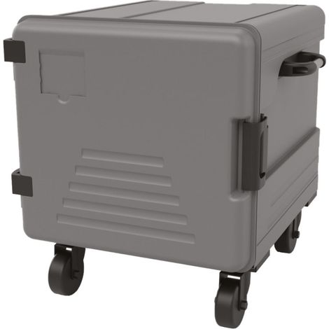 Boîte thermique neutre sur roues, 7x GN 2/1 h 65 mm 670x765x615 mm - VIRTUS