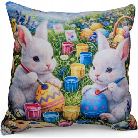 Coussin décoratif de Pâques W.2