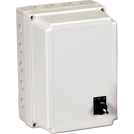 Commande marche/arrêt et PV/GV pour moteur 2V à bobinages dahlander 1,7/4,2A S&P 700286