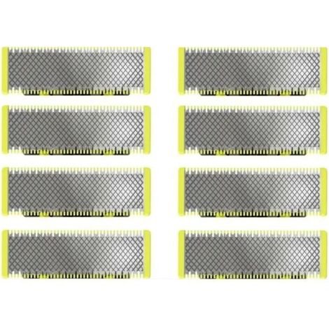 Ersatzklingen für OneBlade-Rasierer- und Haarschneider – 8 Stück aus hochfestem Edelstahl, ideal für Schneiden, Styling und präzises Rasieren