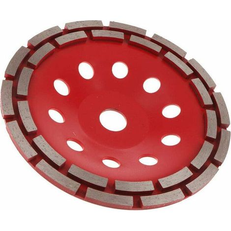 royaluxe - Disque diamant abrasif pour poncer le béton, la pierre, la brique, le marbre et le granit, 150 mm, (1/4)