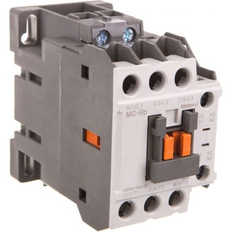 Contactor 9A 3P 4kW 24V CA 1Z1R MC-9b 24VAC 1a1b
