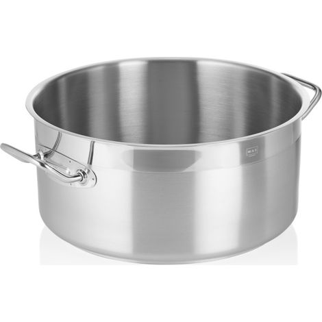 Marmite modèle plat COOKWARE 21 Ø 36 cm H 18 cm 17 ltr inox 18/10 - Was Germany (1/2)