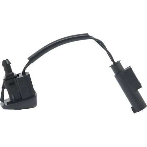 61667046060 Schwarz Frontscheibenwischer Spray Jet Waschdüse für E60 525i 530i M5 2004–2010 (1/5)