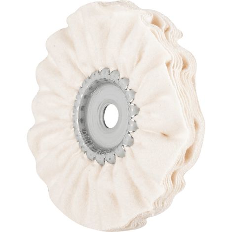 PFERD TOOLS Tuchring TR Flanell Ø 100x10mm Bohrung-Ø 10mm für Spiegelpolitur und Abglänzen mit Polierpaste 5 Stk (1/5)