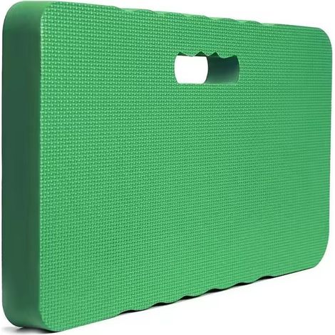 Rodillera de espuma de alta densidad, adecuada para diversas actividades como el trabajo, la jardinería, el yoga y los deportes. (Verde, 1 unidad) (1/5)