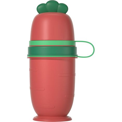 Pot de toilette portable pour bébé enfant, anti-chute, résistant à l'usure, anti-fuite, urinal de secours pour enfants, rouge (1/5)