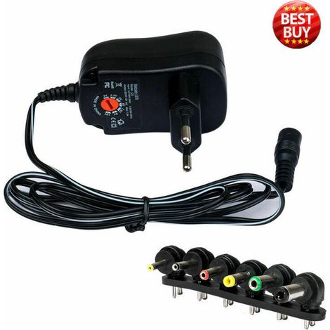 RHG Universel Adaptateur Voiture AC / DC Chargeur Prise 6 Sorties 3 / 4,5 / 6 / 7,5V (1/4)