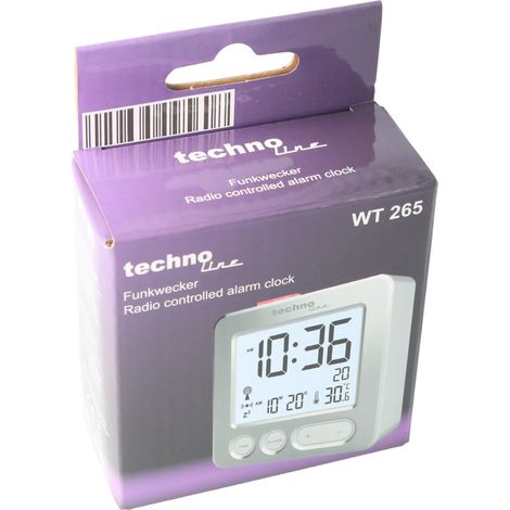 Technoline Funkwecker WT 265 digital Radiowecker (1/5)