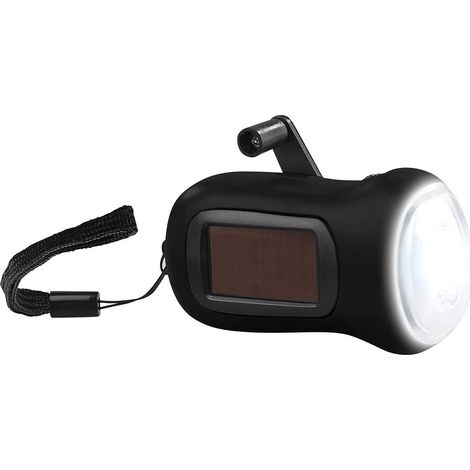 Pearl Solar-Taschenlampe mit Dynamo LTL-15.ds