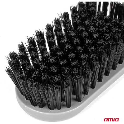 Brosse textile AMIO-04021 pour le nettoyage des tapis et des tissus d'ameublement