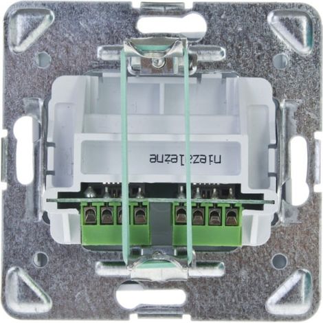 Impresja Doppel-Telefonbuchse RJ11 unabhängig weiß GPT-2YN/m/00