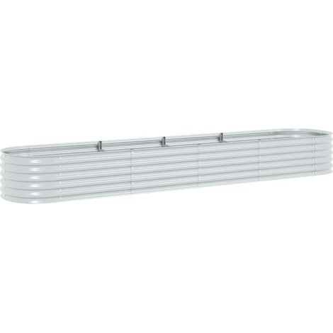 Maison Exclusive - Garten-Hochbeet 400 x 80 x 44 cm Verzinkter St