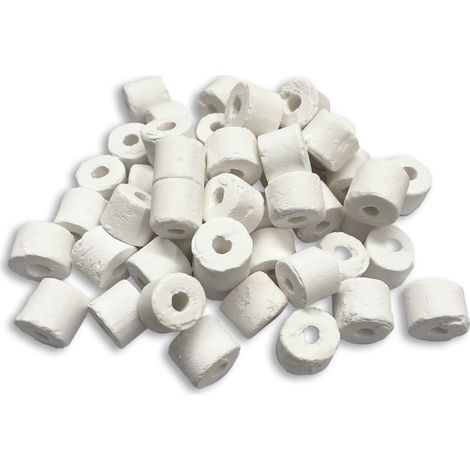 TRADE SHOP - Cannolicchi In Vetro Ceramica Attiva Per Filtri Acquario Pulizia Acqua Conf. 1kg - (1/3)