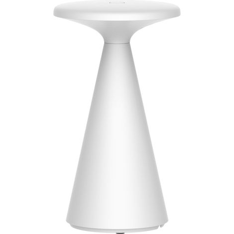 Lampada da tavolo esterna PAROS bianca LED USB-C IP44 (1/3)