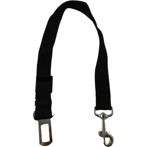 Ceinture De Sécurité - Pour Chien Et Chat - Longueur Ajustable 42 À 69 Cm - Harnais Universel - 1 Pièce
