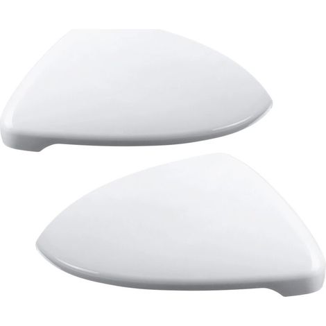 2X pour - Golf 7 MK7 2014 2015 2016 17 2018 Couvercle de Capuchon RéTroviseur LatéRal Blanc 5G0857538E