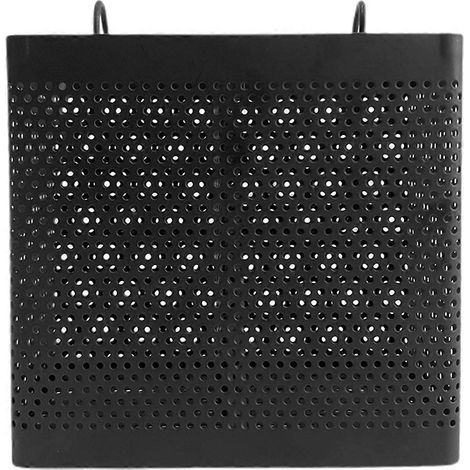 Porte-baguettes pratique, porte-couverts en acier inoxydable, porte-ustensiles de cuisine-15.00X13.20X7.20CM-Black