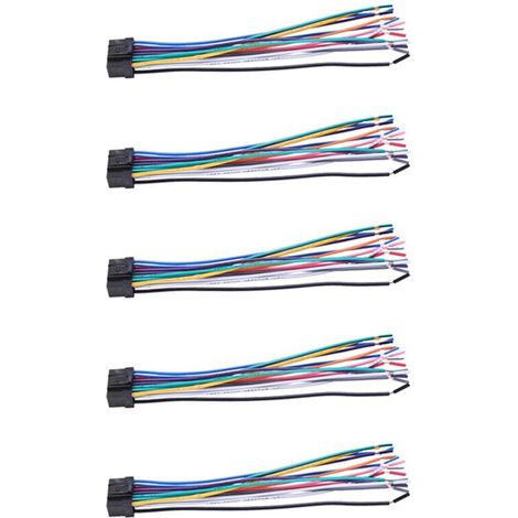 cables adaptadores estándar para coche, arnés de cableado estéreo, conector de cable para radio CD, audio estéreo para 9887