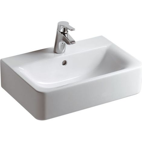 Ideal Standard Connect Waschtisch, 1 Hahnloch, mit Überlauf, (1/5)