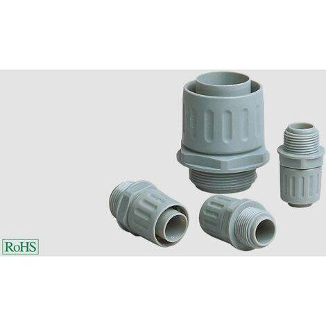 Helukabel 90724 LK-I PG Raccord de tuyau gris PG16 droit 1 pc(s) (1/2)