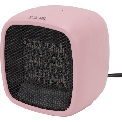 Mini-Elektro-Tischheizlüfter für kleine Räume, Büros und Wohnungen, rosa, 220 V EU (1/5)