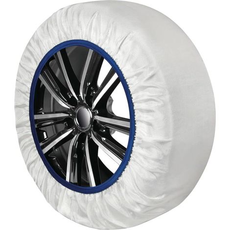 Paire de chaussettes à neige compatibles ABS ESP pour voitures hiver route (1/5)