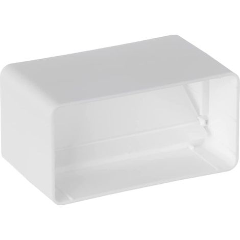 110 x 55 mm Ducting Ventilation Valve - Plastic Connector Connector - Flat Channel (1/5)