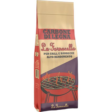 Carbone per Grill Ca. 6 Confezione 2,5 kg