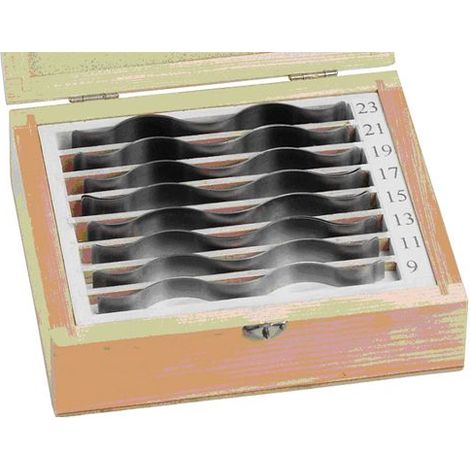 Set de cales de précision (ondulées) MW Tools VSSG8